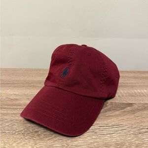 Polo by Ralph Lauren Men's Maroon/Burgundy Hat